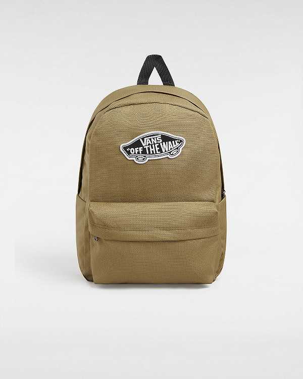 Brown Unisex Vans Old Skool Classic Backpacks Canada | VN5964371