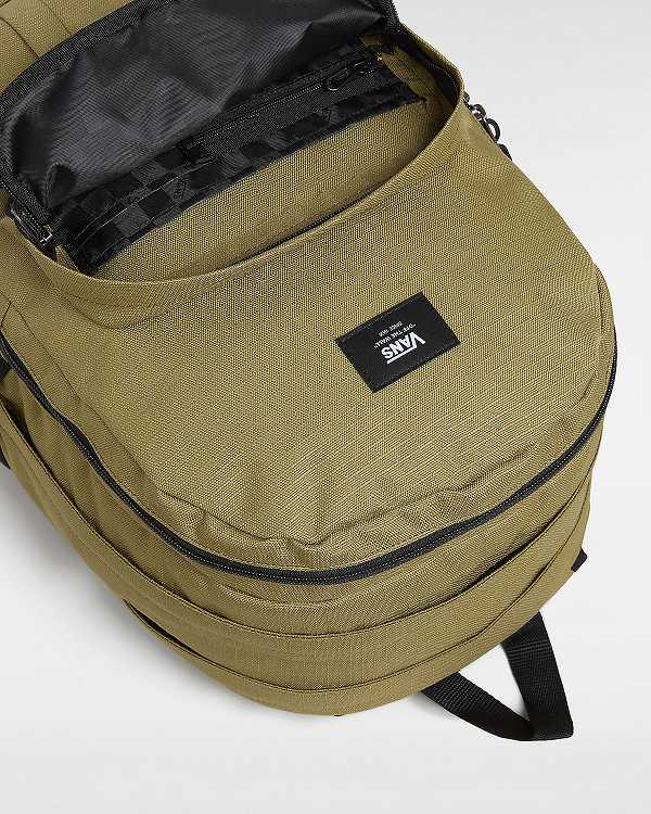 Brown Unisex Vans Old Skool Trek Backpacks Canada | VN2861049