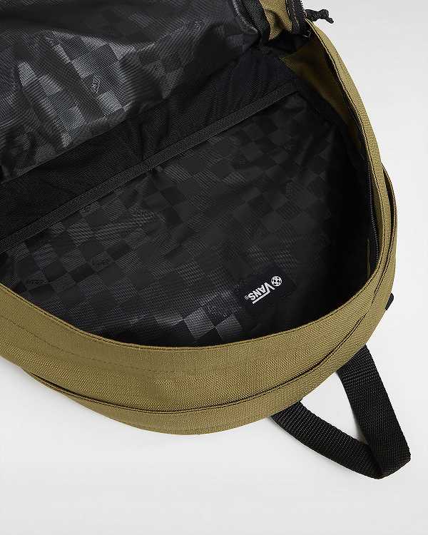 Brown Unisex Vans Old Skool Trek Backpacks Canada | VN2861049