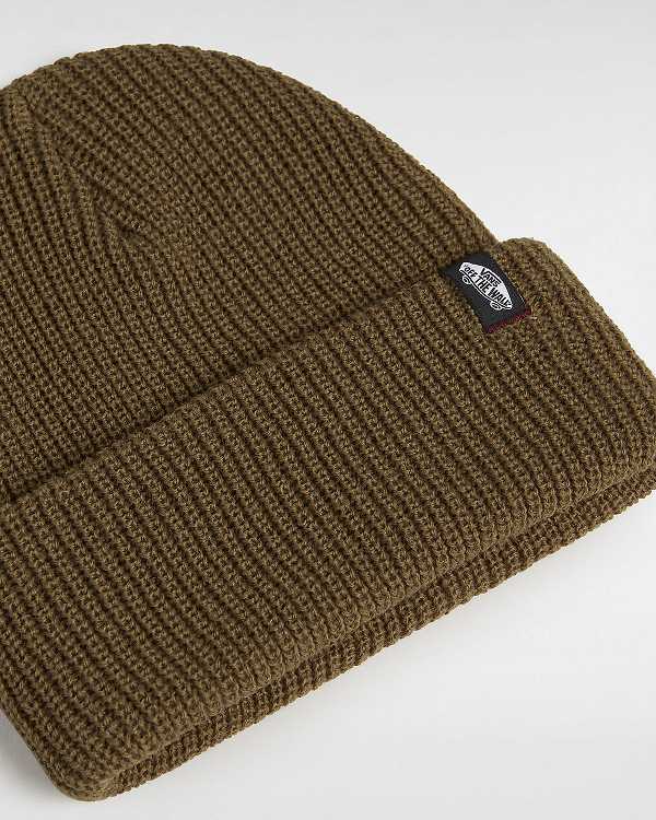 Brown Unisex Vans Original Shallow Cuff Beanie Canada | VN1952368