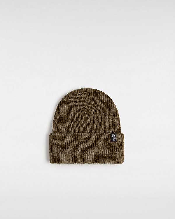 Brown Unisex Vans Original Shallow Cuff Beanie Canada | VN1952368