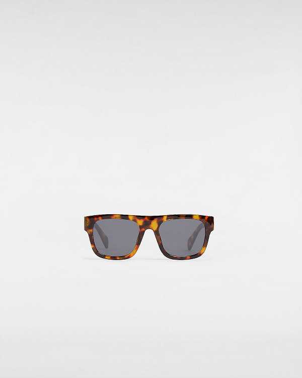 Brown Unisex Vans Squared Off Sunglasses Canada | VN0218534