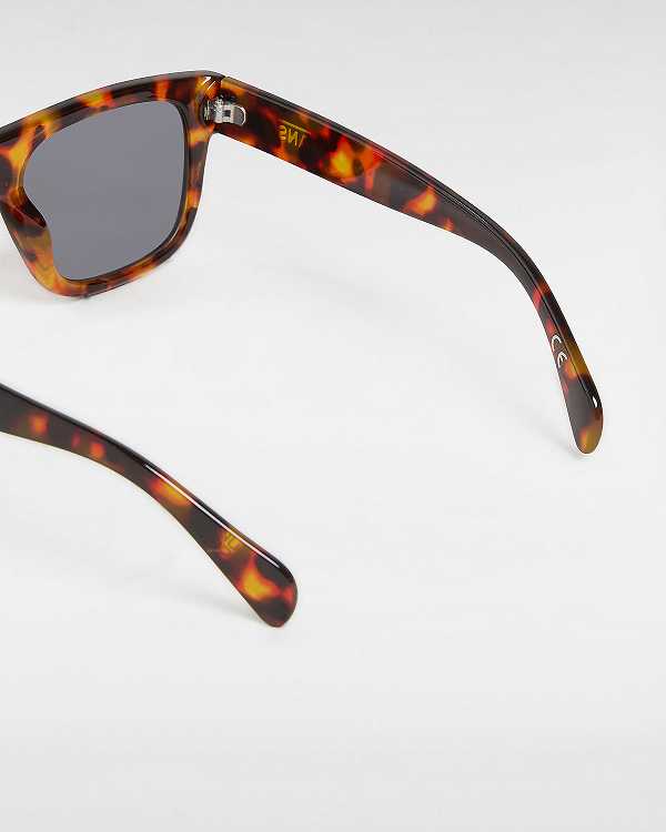 Brown Unisex Vans Squared Off Sunglasses Canada | VN0218534