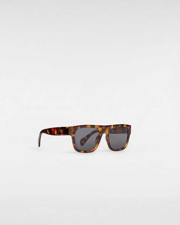 Brown Unisex Vans Squared Off Sunglasses Canada | VN0218534