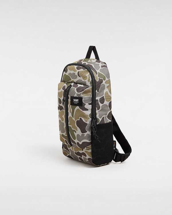 Brown Unisex Vans Warp Crossbody Bag Canada | VN9685143