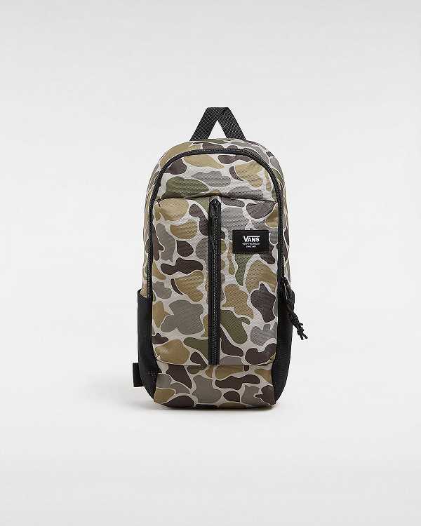 Brown Unisex Vans Warp Crossbody Bag Canada | VN9685143
