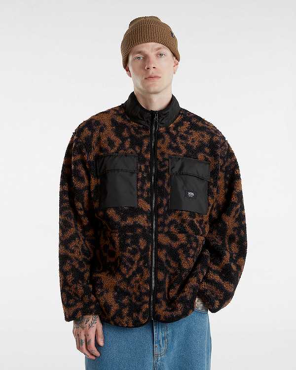 Brown Women Vans Debrusk Loose Sherpa Sweatshirt Canada | VN0138694