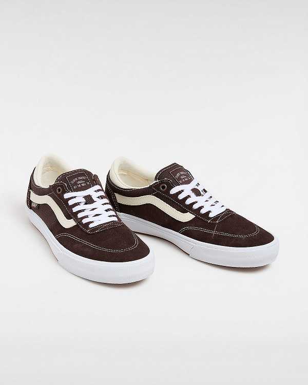 Brown Women Vans Gilbert Crockett Skate Shoes Canada | VN1758293
