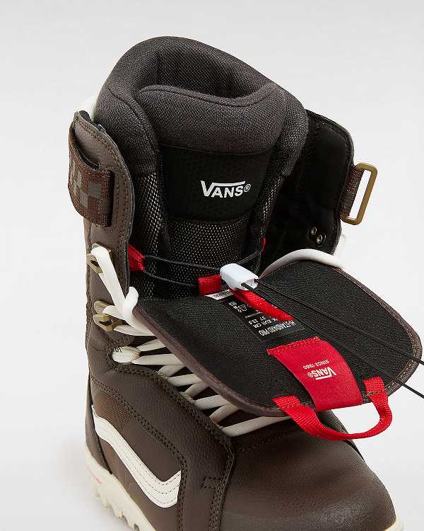 Brown Women Vans Hi-Standard Pro X Jill Perkins MTE Snowboard Boots Canada | VN3186504