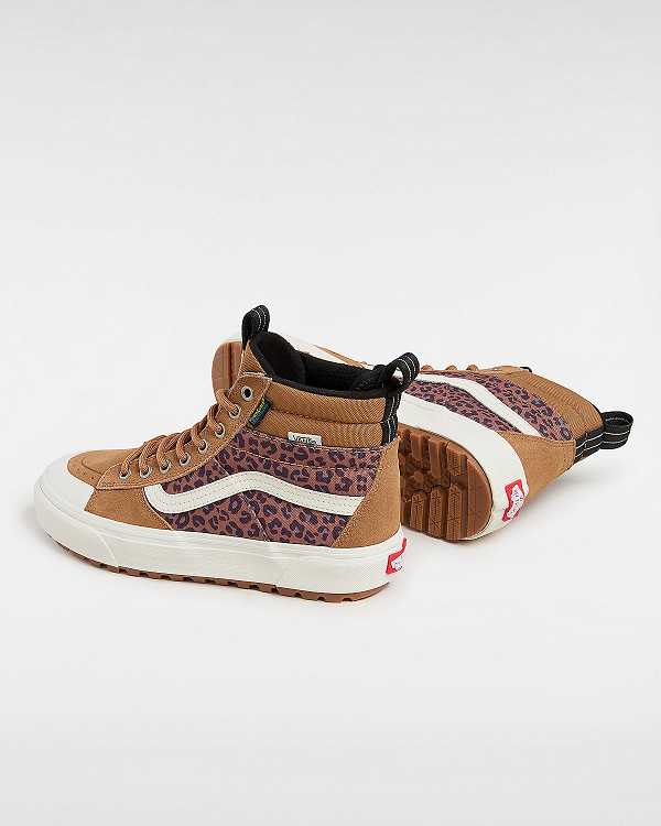 Brown Women Vans MTE Sk8-Hi Waterproof Shoes Canada | VN7031425