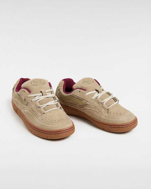 Brown Women Vans Speed Skate Shoes Canada | VN4125893