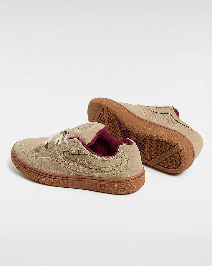 Brown Women Vans Speed Skate Shoes Canada | VN4125893