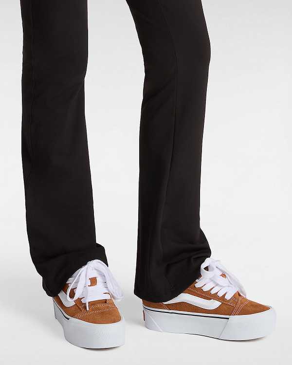 Brown / Orange Women Vans Knu Stack Sneakers Canada | VN0627395
