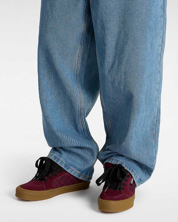 Burgundy Men Vans Chukka Push Sneakers Canada | VN2360589
