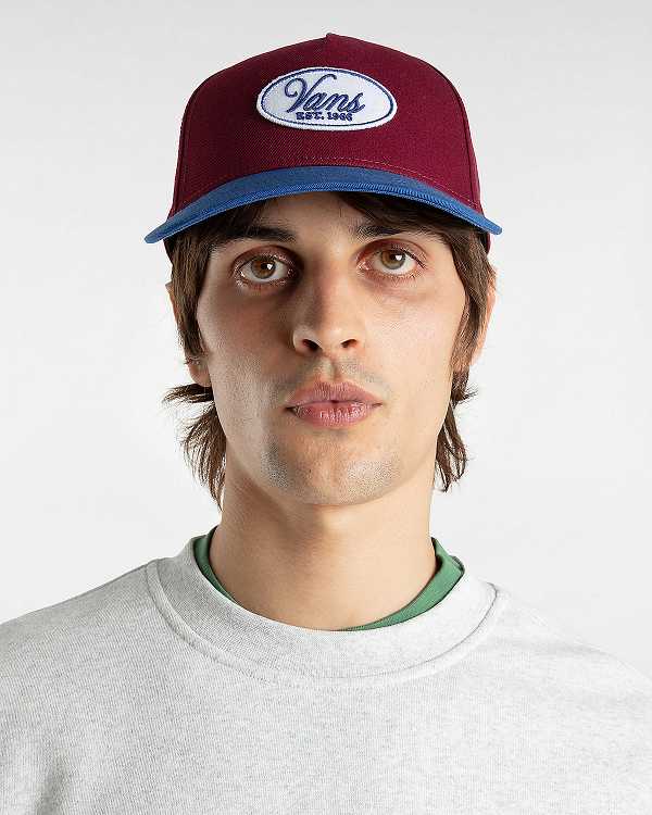 Burgundy Unisex Vans Y2V Hats Canada | VN2703954