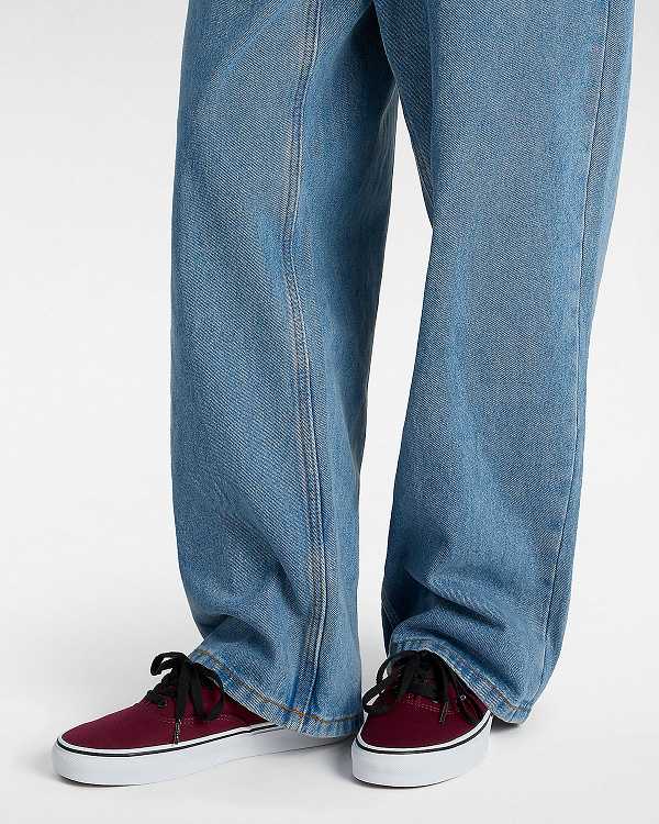 Burgundy Women Vans Authentic Sneakers Canada | VN9328071