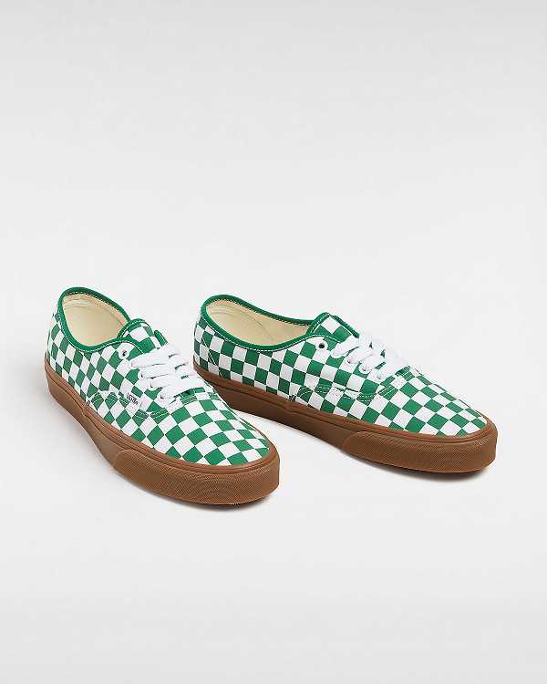 Green Men Vans Authentic Sneakers Canada | VN4617395
