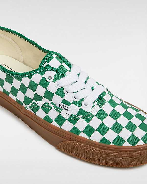 Green Men Vans Authentic Sneakers Canada | VN4617395