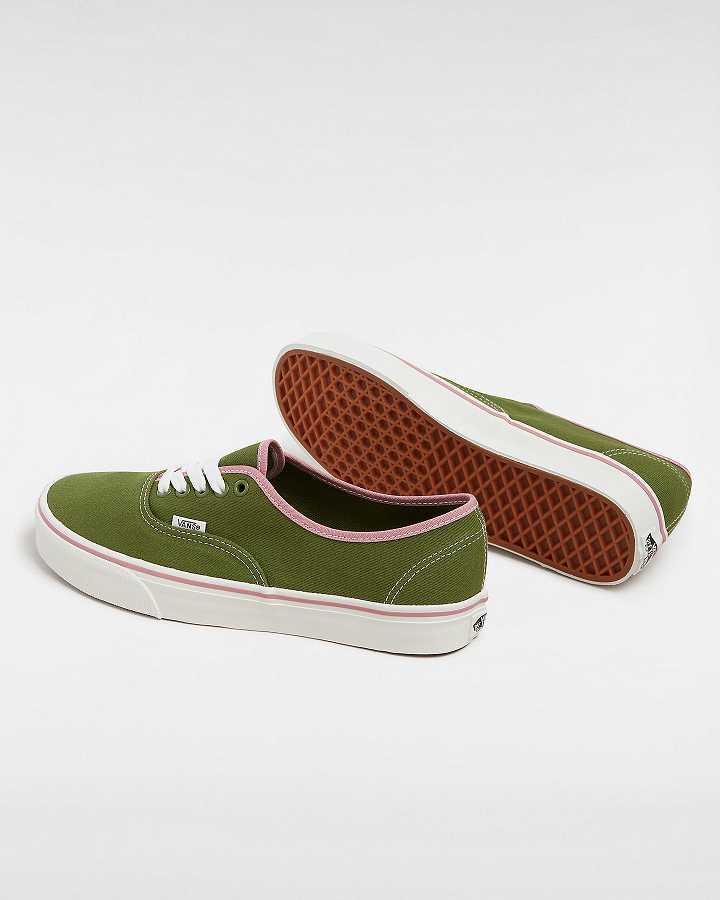 Green Men Vans Authentic Sneakers Canada | VN5612379