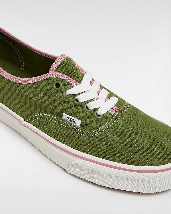 Green Men Vans Authentic Sneakers Canada | VN5612379