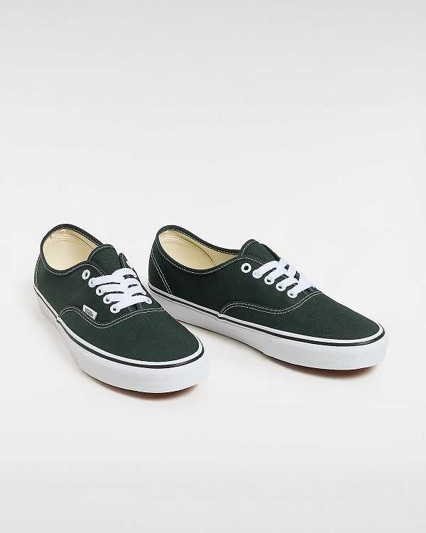 Green Men Vans Authentic Sneakers Canada | VN8905261