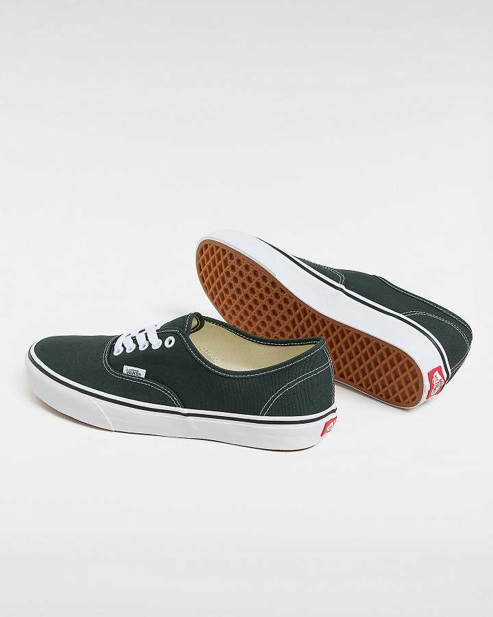 Green Men Vans Authentic Sneakers Canada | VN8905261