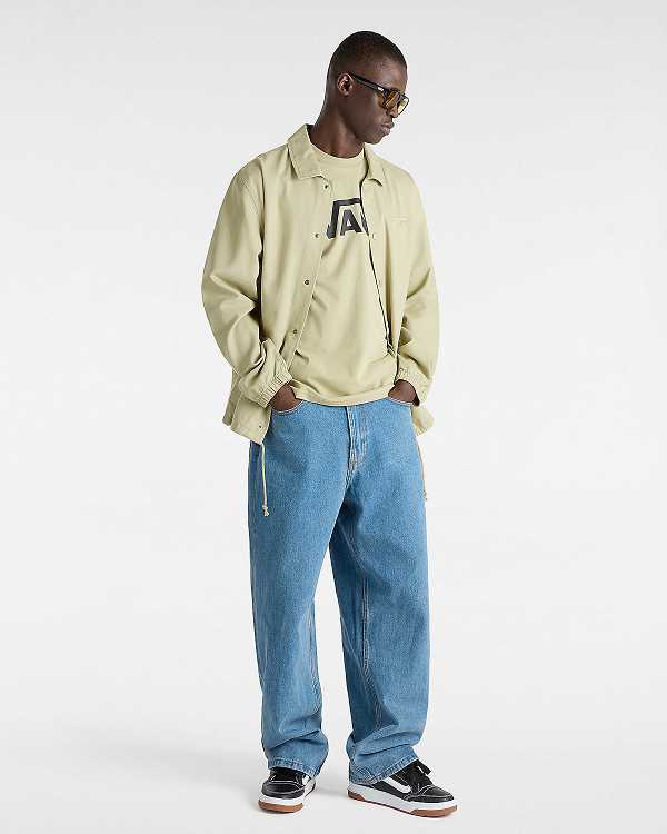Green Men Vans Classic T Shirts Canada | VN9712486