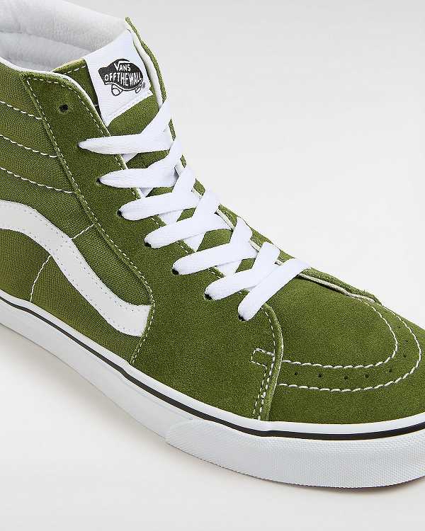 Green Men Vans Color Theory Sk8-Hi Sneakers Canada | VN4723059