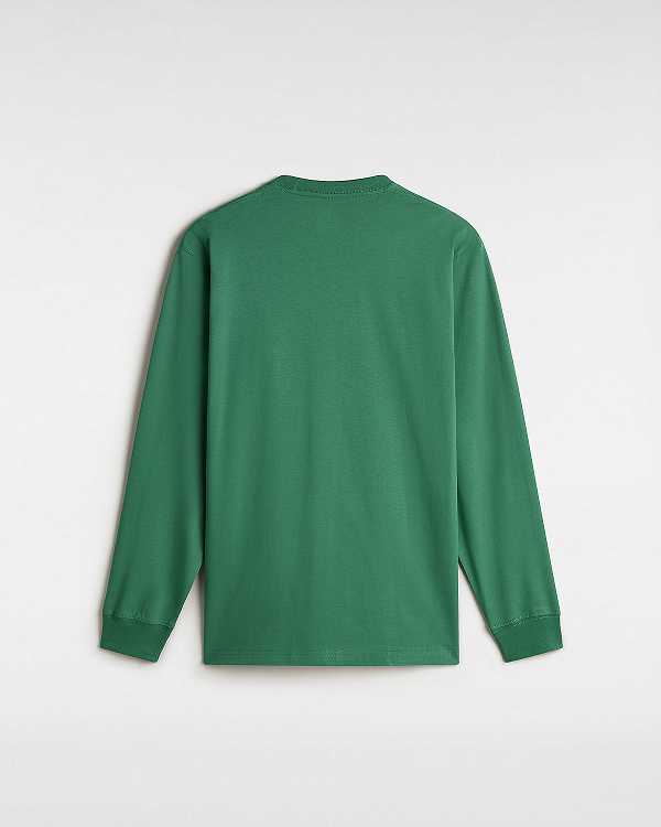 Green Men Vans Hi Stretch Long Sleeve T Shirts Canada | VN0847253