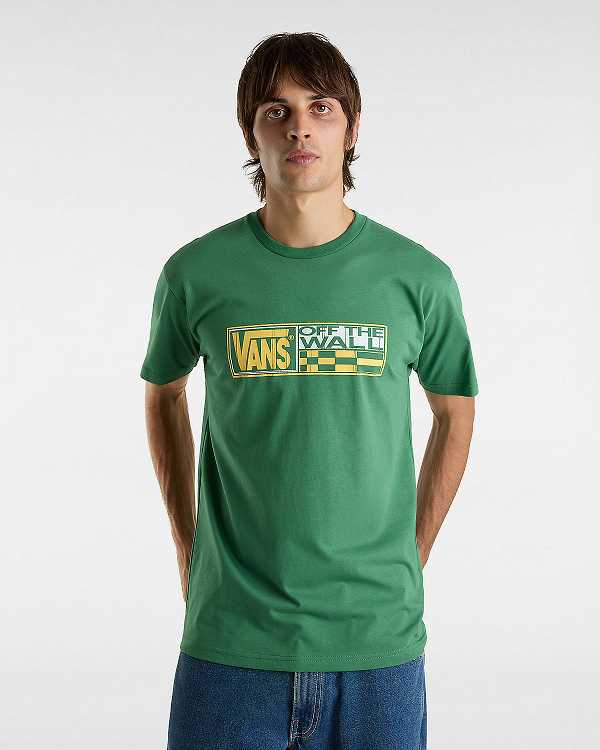 Green Men Vans Hi Stretch T Shirts Canada | VN6253971