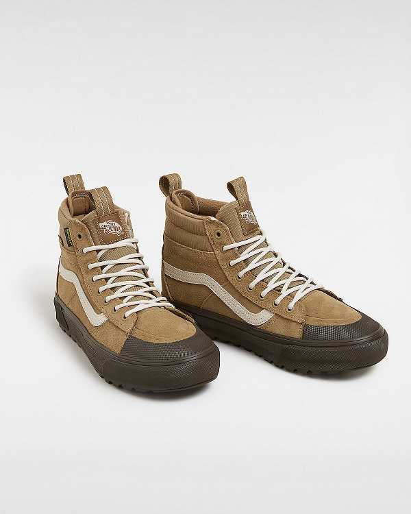 Green Men Vans MTE Sk8-Hi Waterproof Shoes Canada | VN0197354