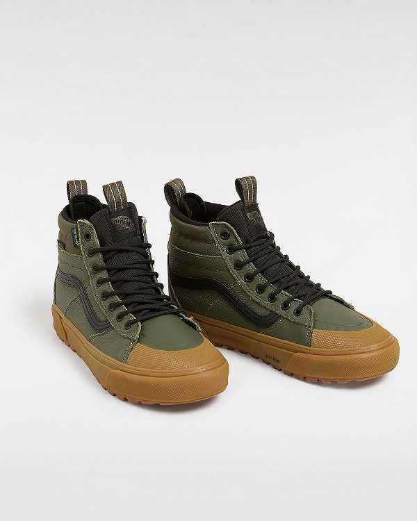 Green Men Vans MTE Sk8-Hi Waterproof Shoes Canada | VN5206794