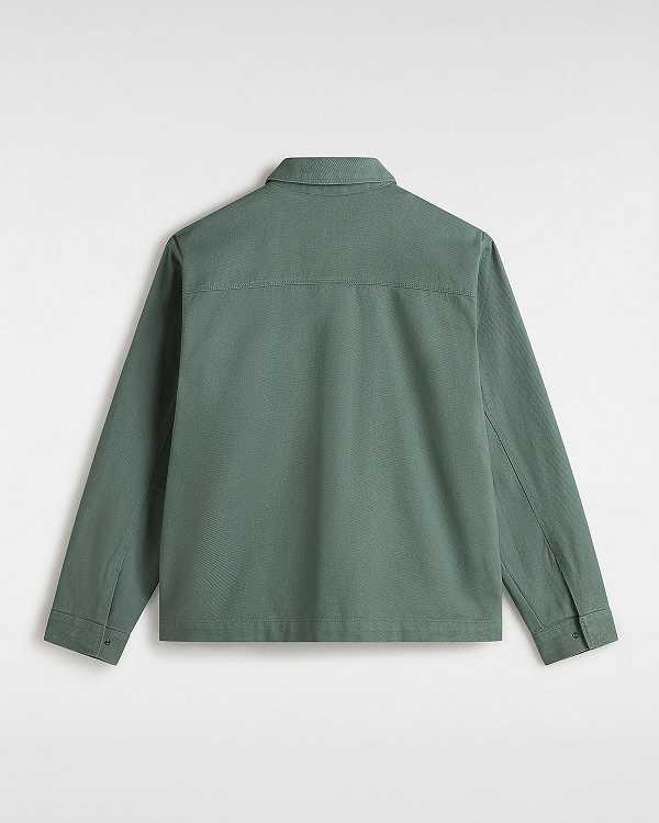 Green Men Vans Mcavoy Station Jacket Canada | VN6192540