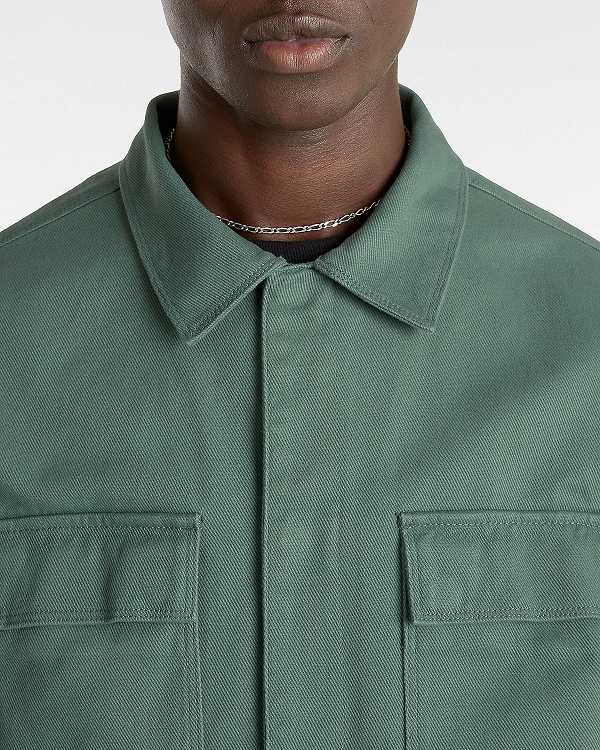 Green Men Vans Mcavoy Station Jacket Canada | VN6192540