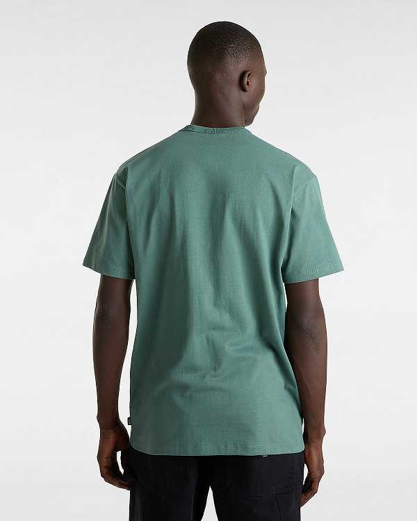 Green Men Vans Off The Wall II T Shirts Canada | VN8901237
