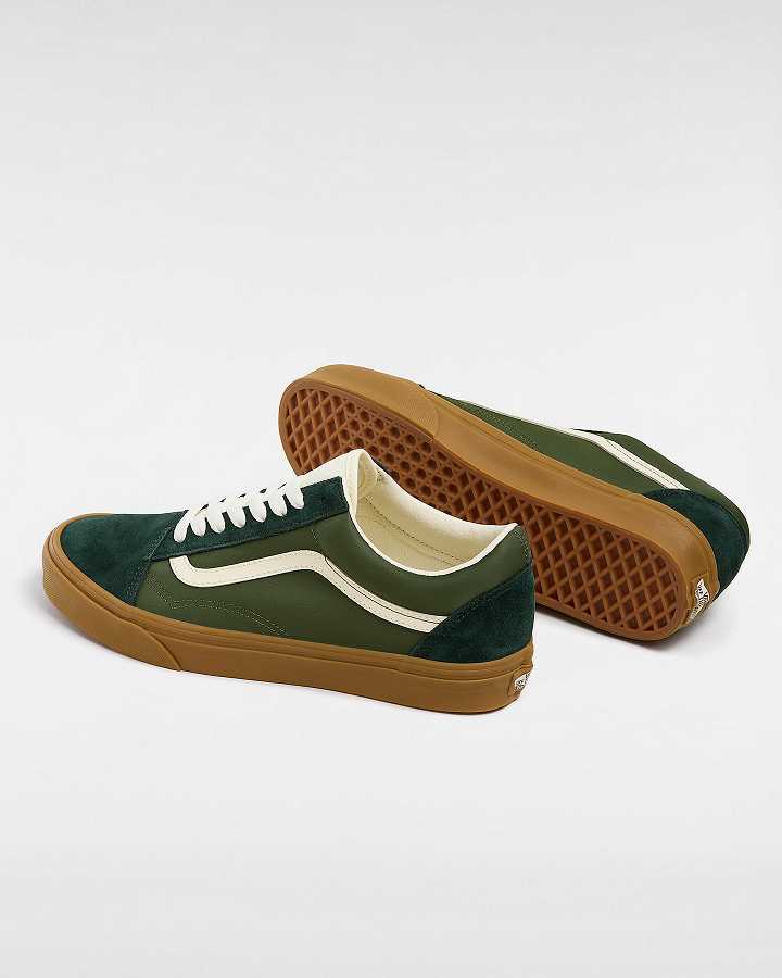 Green Men Vans Old Skool Sneakers Canada | VN9840731