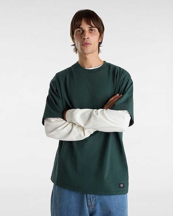 Green Men Vans Original Standards T Shirts Canada | VN5813607