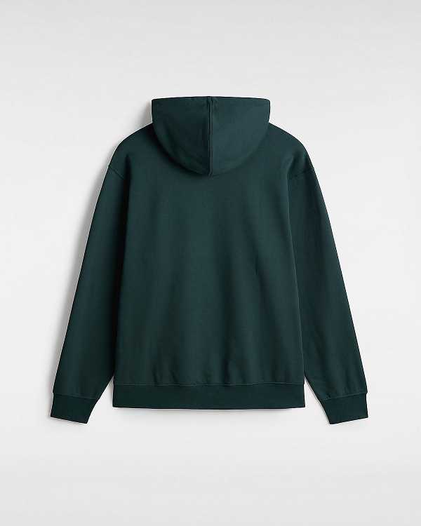 Green Men Vans Oval Loose Hoodie Canada | VN9861450