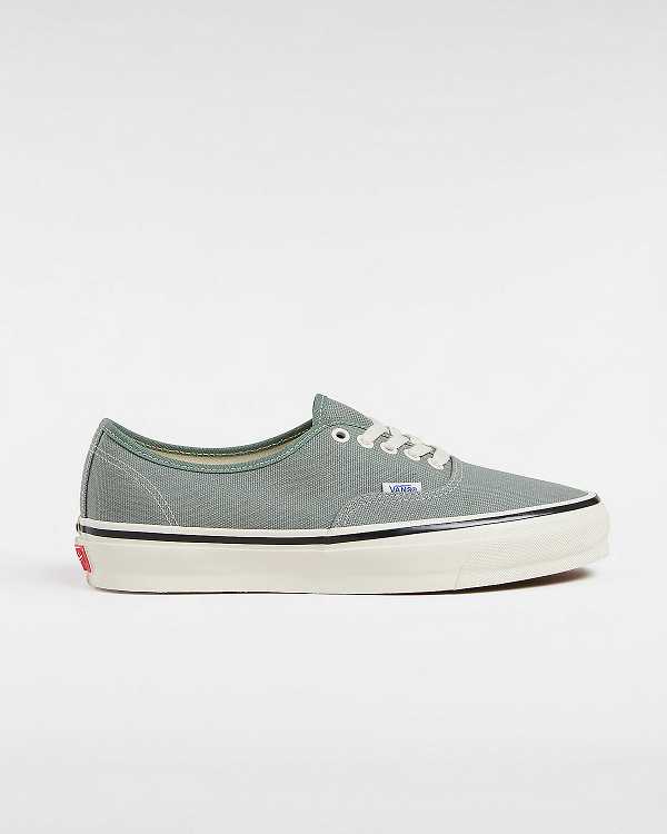Green Men Vans Premium Authentic 44 Duck Canvas Shoes Canada | VN9870256