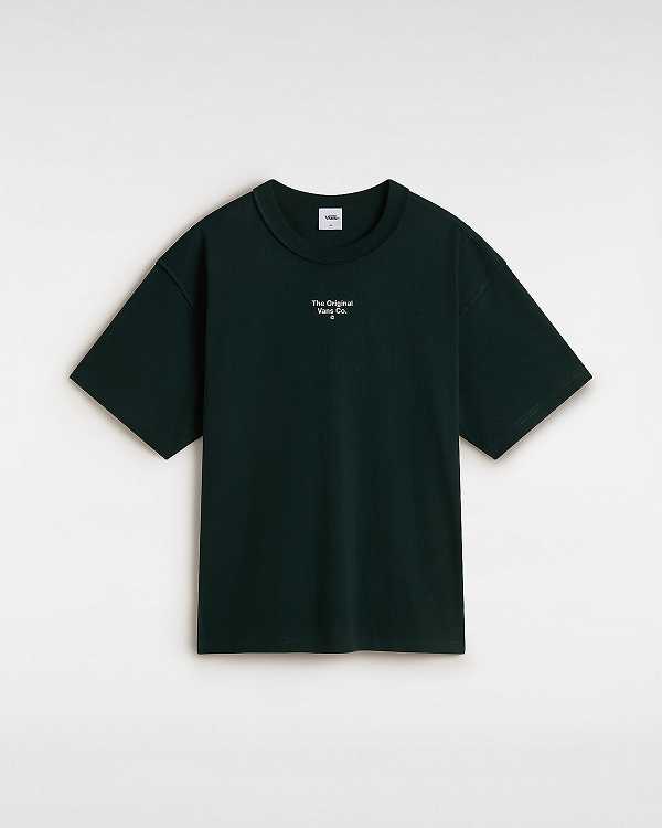 Green Men Vans Premium Original Salton Short Sleeve T Shirts Canada | VN3540617
