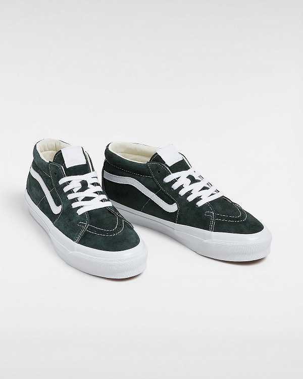 Green Men Vans Premium Sk8-Mid 83 Sneakers Canada | VN7621359