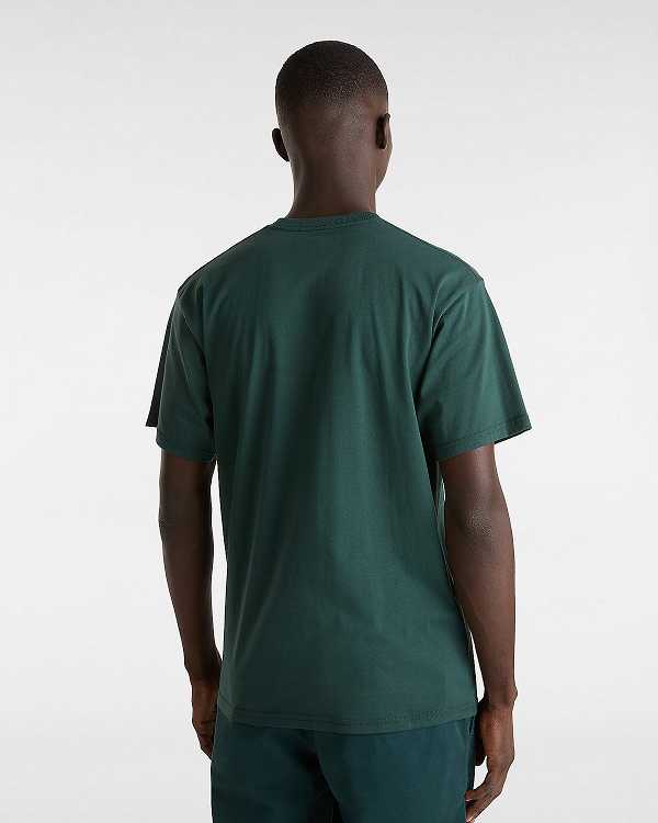 Green Men Vans Robbie T Shirts Canada | VN8051967