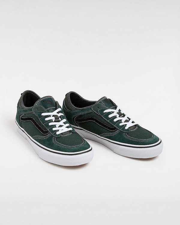 Green Men Vans Rowley Skate Shoes Canada | VN7023946