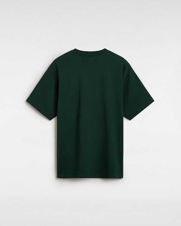 Green Men Vans Skate Global Dominance T Shirts Canada | VN8607451