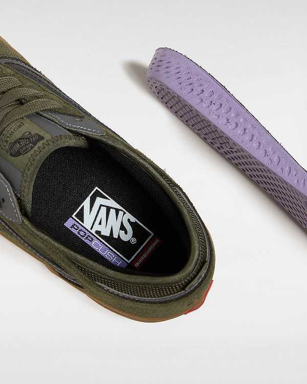 Green Men Vans Skate Rowley Sneakers Canada | VN9263018