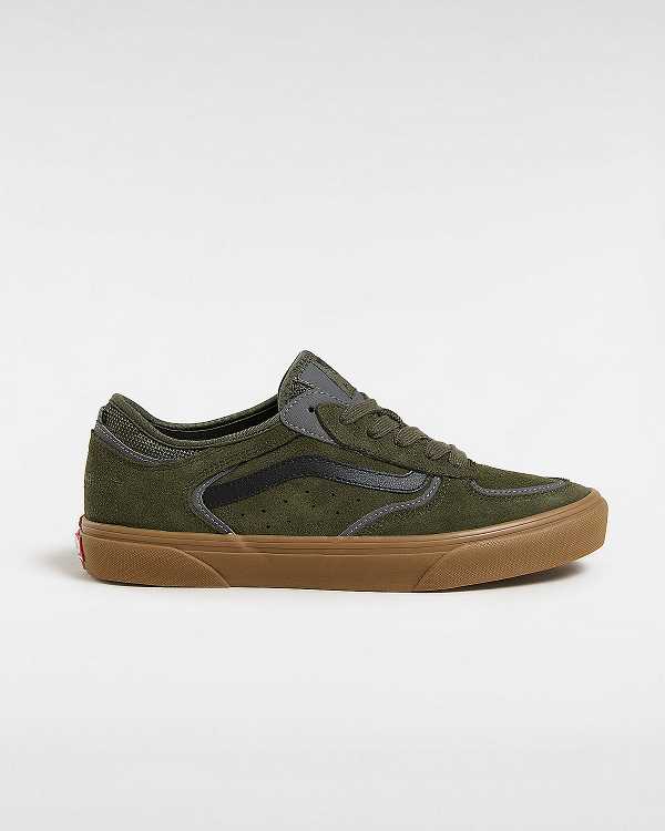 Green Men Vans Skate Rowley Sneakers Canada | VN9263018