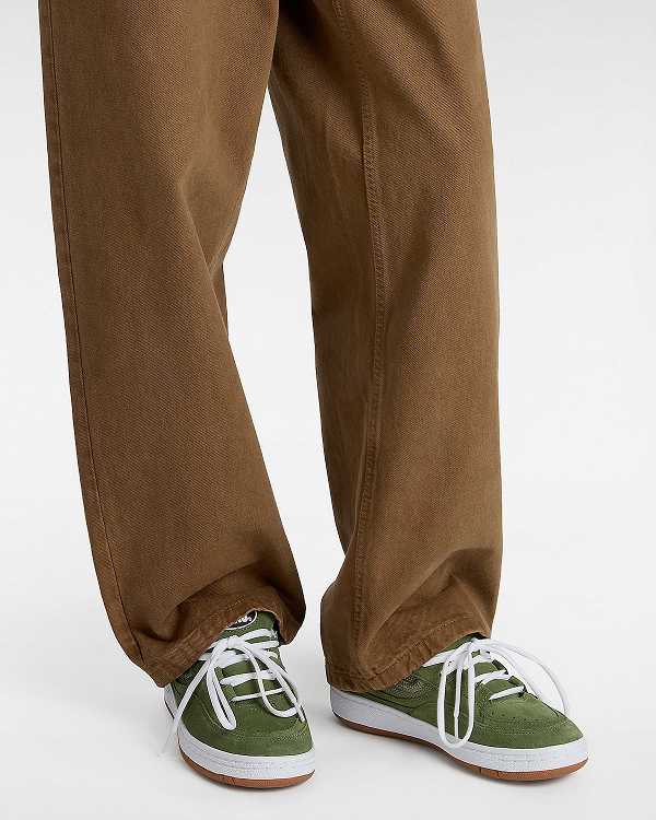 Green Men Vans Speed LS Skate Shoes Canada | VN4850319