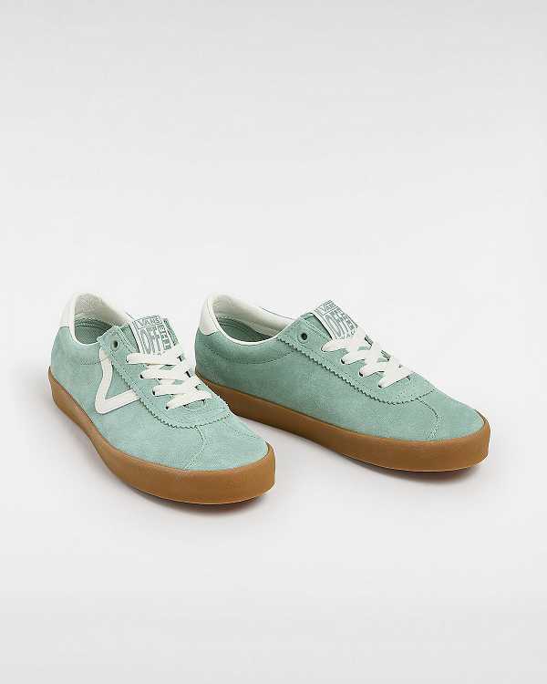 Green Men Vans Sport Low Sneakers Canada | VN0842163