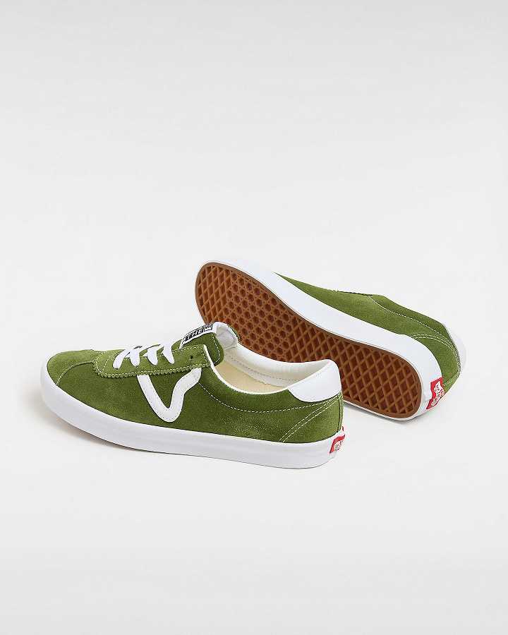 Green Men Vans Sport Low Sneakers Canada | VN8372904
