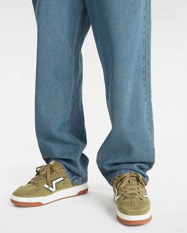 Green Men Vans Upland Sneakers Canada | VN6015947
